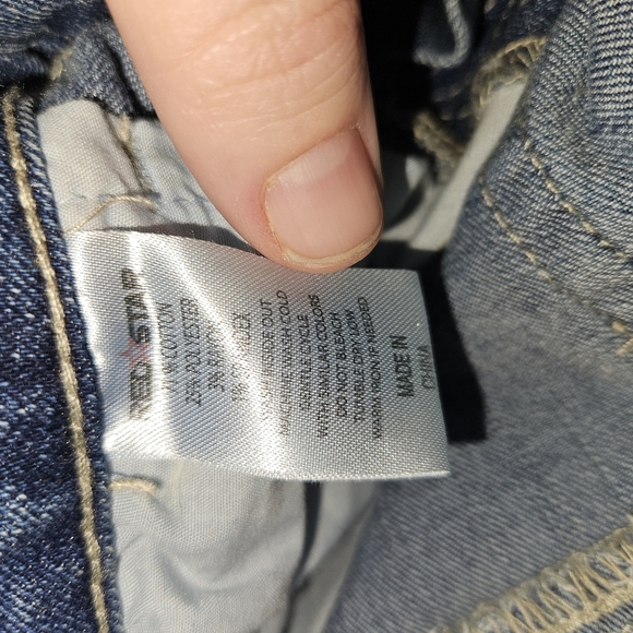 Red Star Womans Capri Jeans Size 8 - Picture 12 of 12